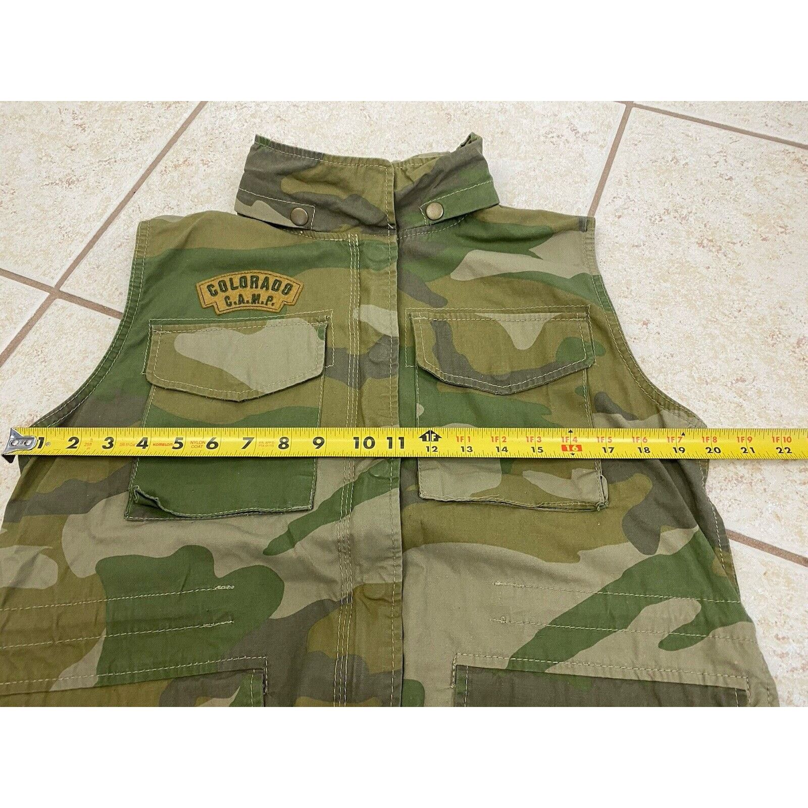 Other NWT Soho Babe Camo Vest XL Colorado Camp Packable Hood Btton Size XL / US 12-14 / IT 48-50 - 12 Thumbnail