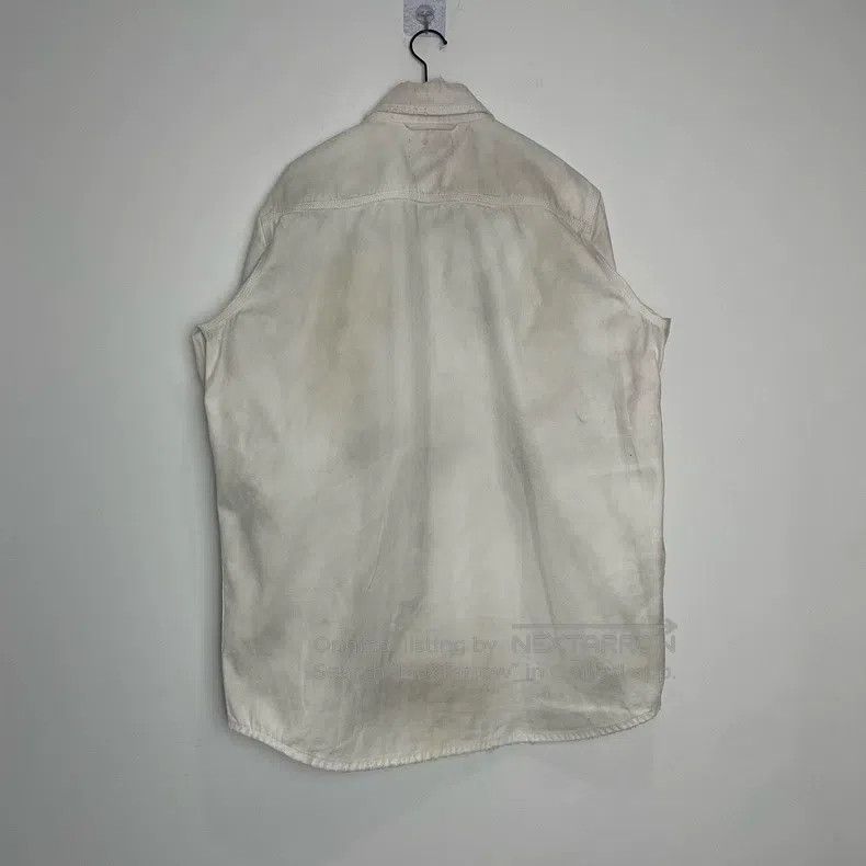 Balenciaga Balenciaga Distressed Denim Jacket Size US M / EU 48-50 / 2 - 2 Thumbnail