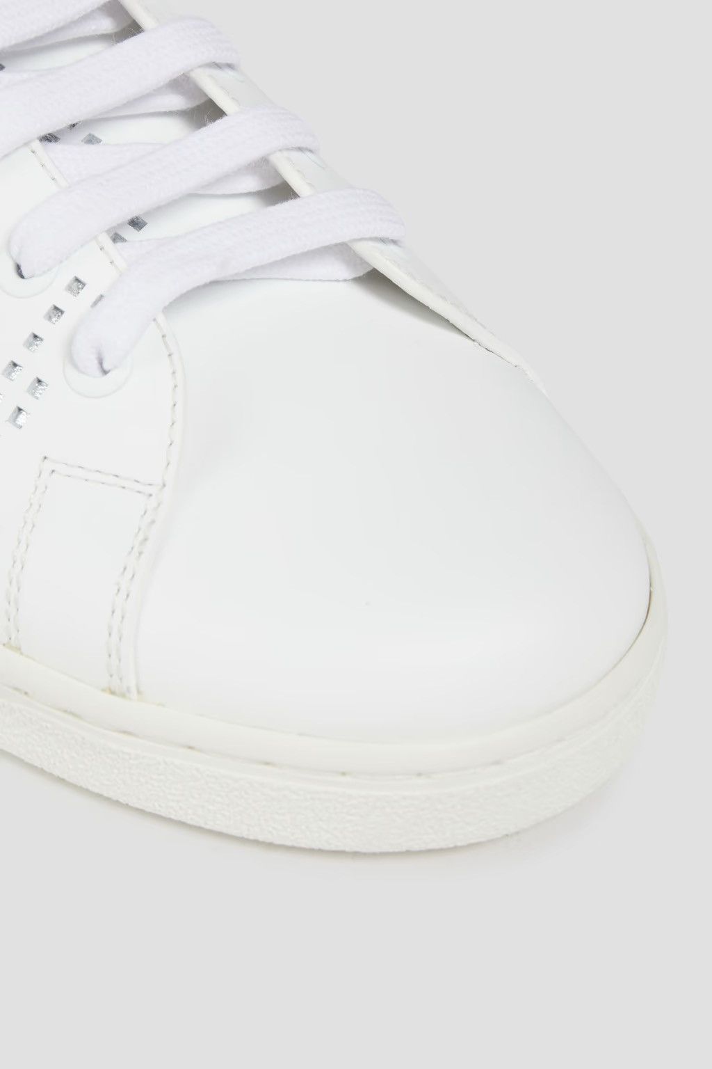 Valentino VALENTINO GARAVANI Backnet perforated leather sneakers Size US 10.5 / IT 40.5 - 4 Thumbnail
