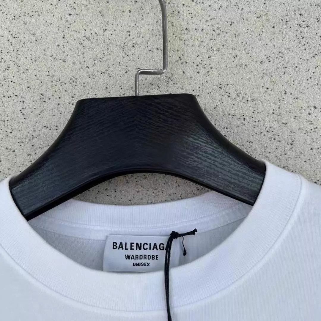 Balenciaga Balenciaga Mosaic Double B Short T-Shirt OS/XS NewWT Size XS / US 0-2 / IT 36-38 - 2 Thumbnail