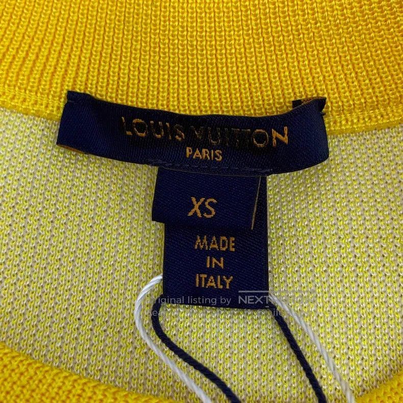 Louis Vuitton Louis Vuitton 23 color-block logo embroidered cotton crewn Size US XS / EU 42 / 0 - 5 Thumbnail