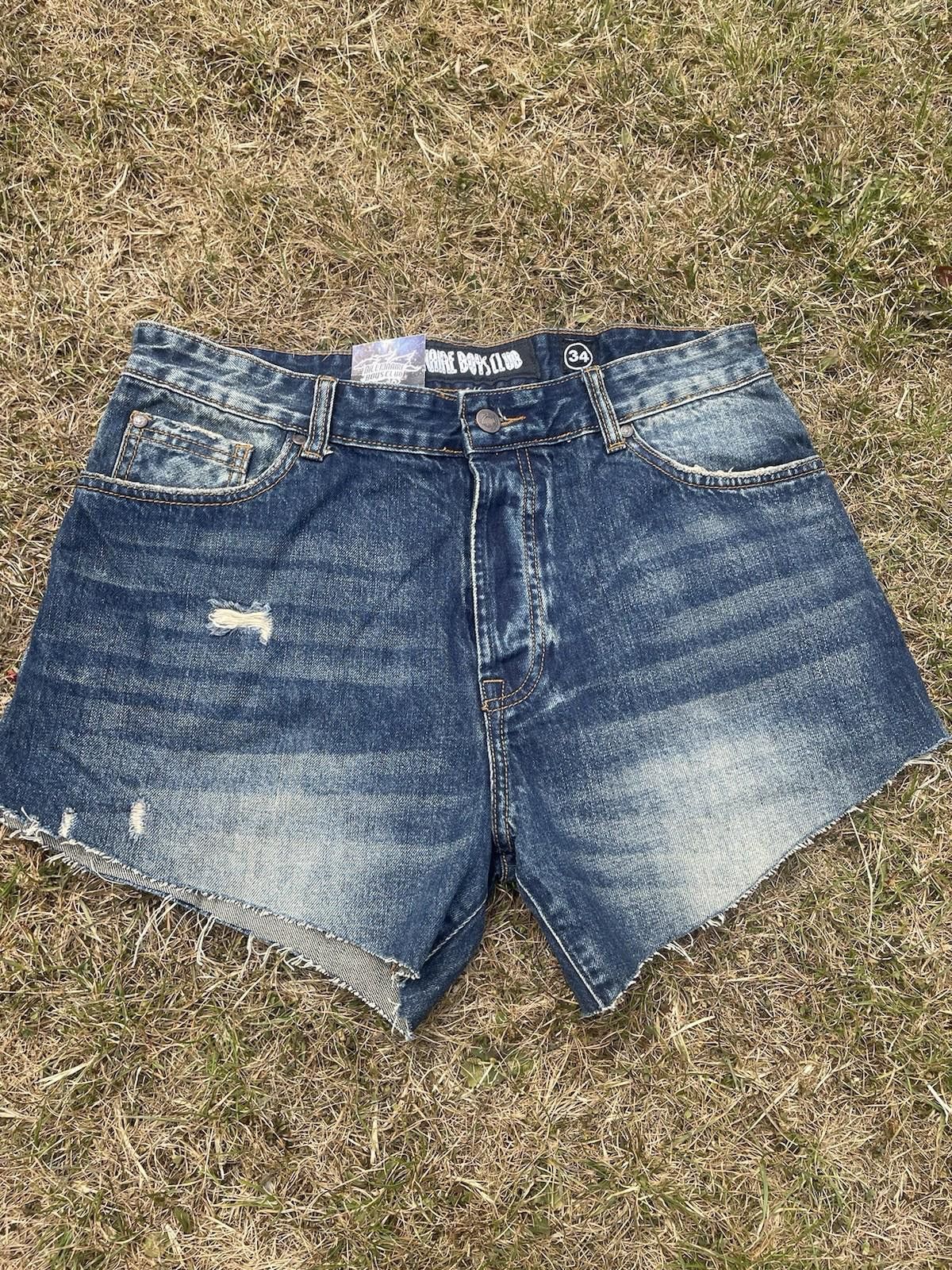 Billionaire Boys Club Vintage Billionaire Boys Club Astronaut Jean Shorts Booty Size 34" / US 12 / IT 48 - 2 Thumbnail