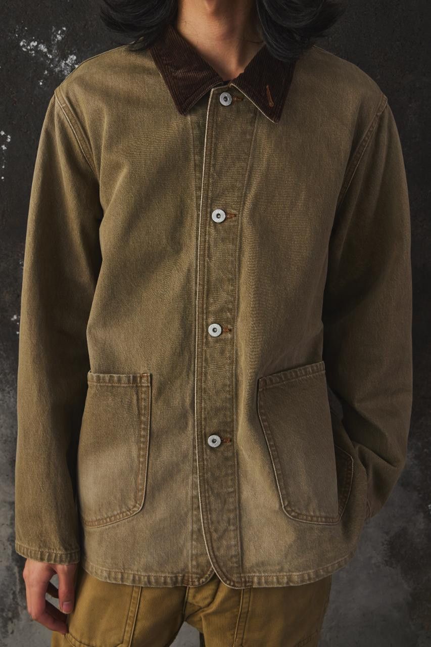 Other Saby WORKERS JACKET 13.5 oz Rope Dyeing Color Denim Size US M / EU 48-50 / 2 - 1 Thumbnail
