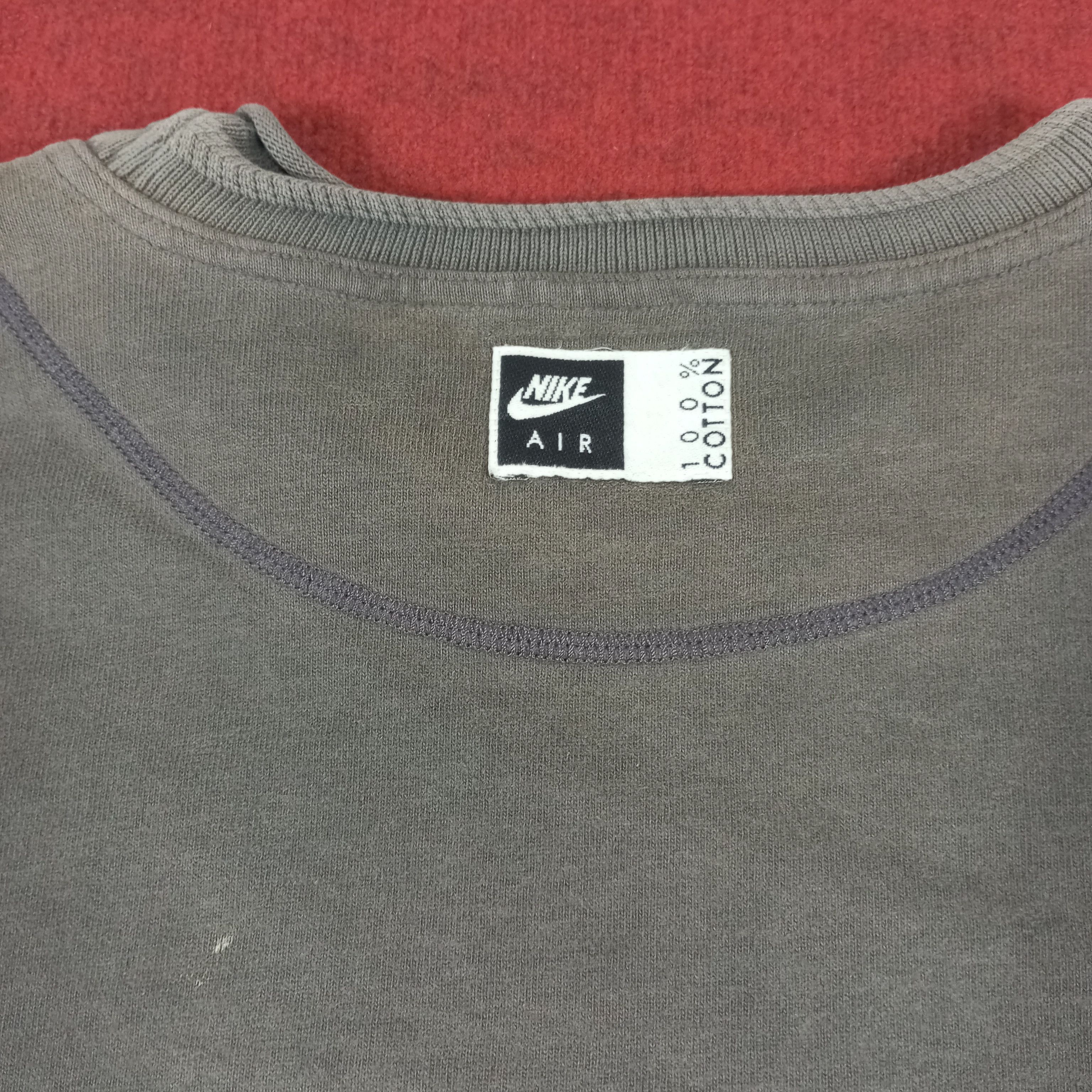 Nike × Vintage Nike Air Streetwear Style Sweatshirt Size US L / EU 52-54 / 3 - 4 Thumbnail
