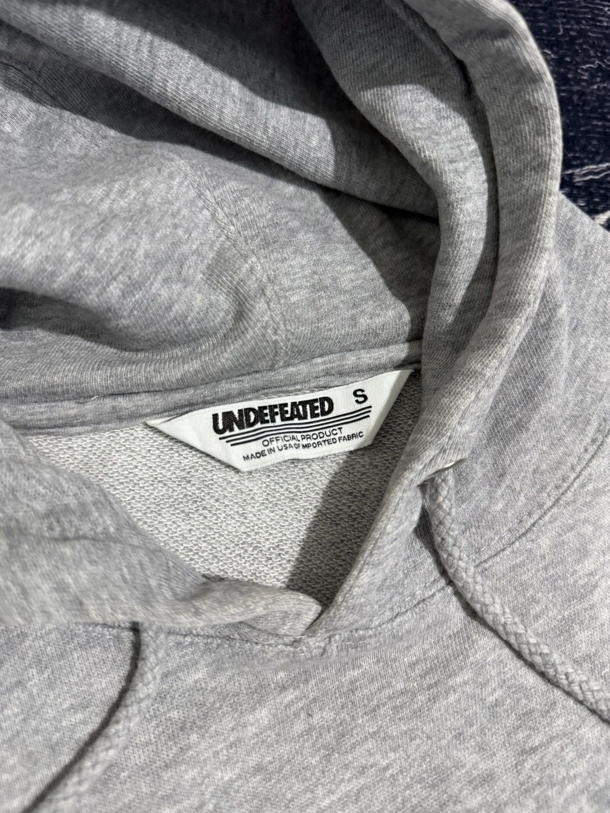 Vintage Vintage undefeated big logo hoodie Size US S / EU 44-46 / 1 - 6 Thumbnail
