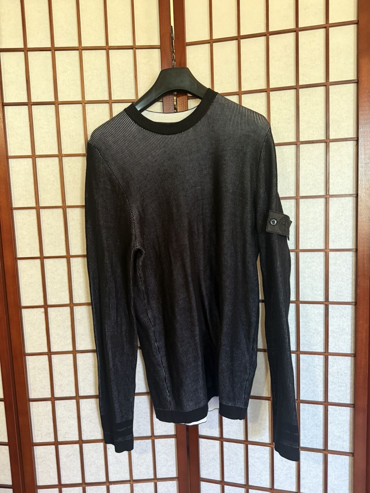 Stone Island Lenticular Knitted Sweater Size US L / EU 52-54 / 3 - 1 Thumbnail