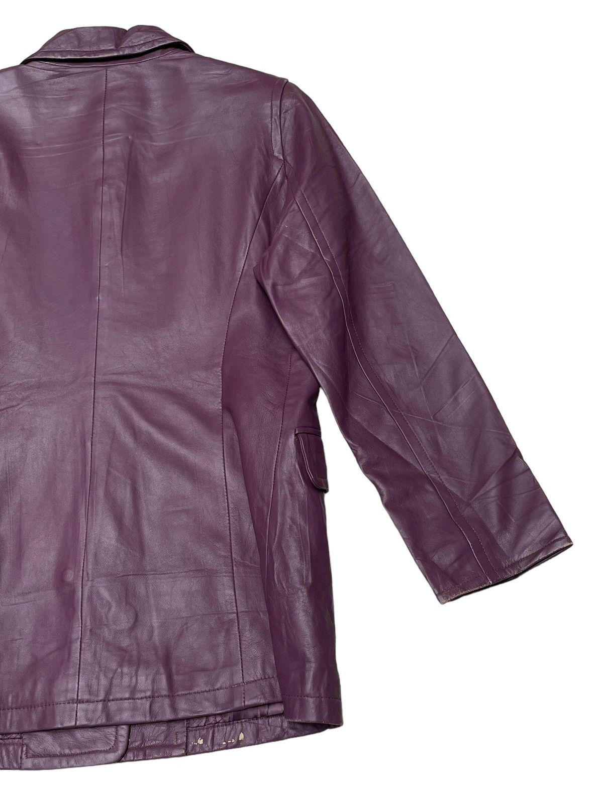 Balmain Vintage Balmain Leather Jacket 2000s Size US S / EU 44-46 / 1 - 7 Thumbnail