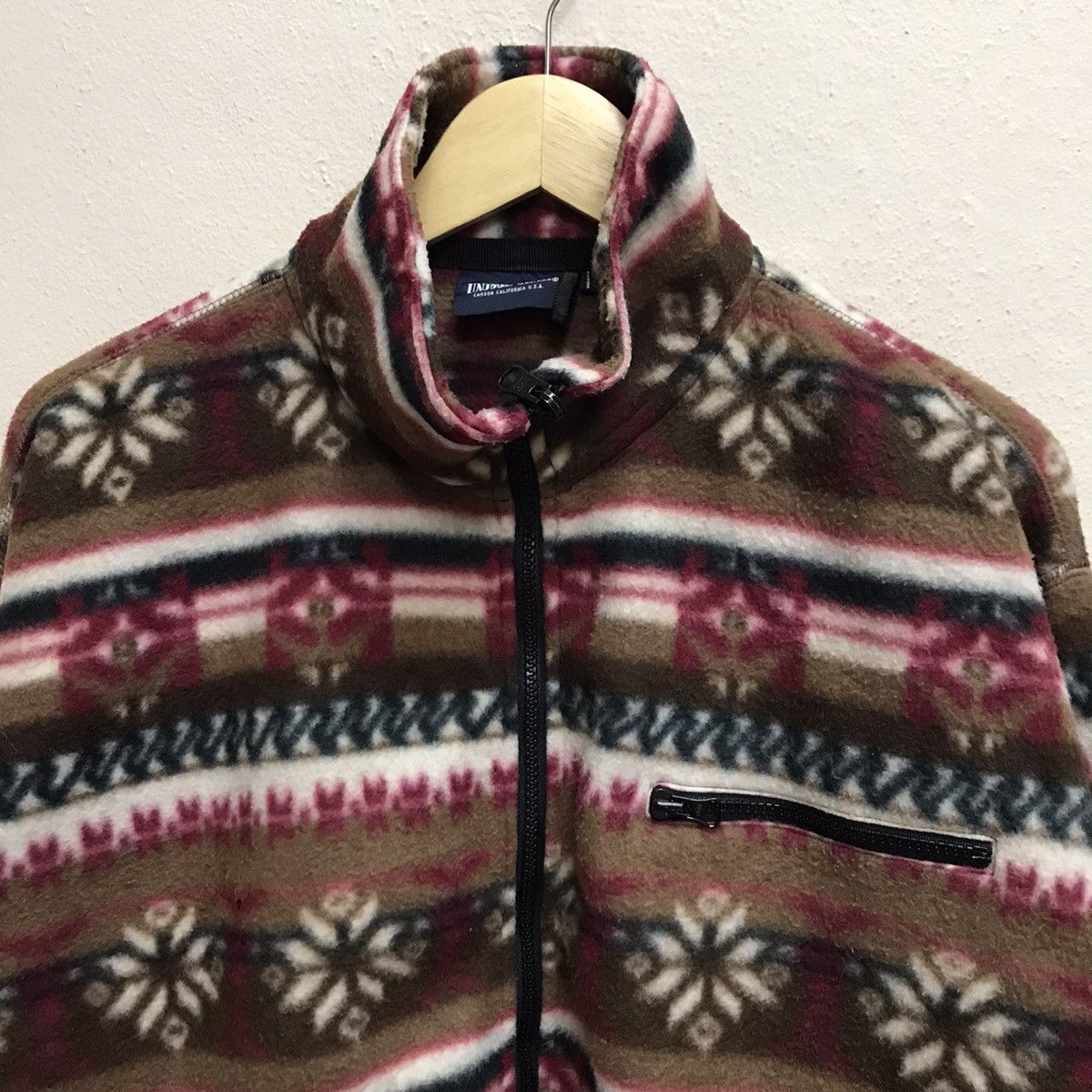 Japanese Brand × Native Vintage United Gear Native Navajo Fleece Sweater Jacket Size US L / EU 52-54 / 3 - 13 Thumbnail