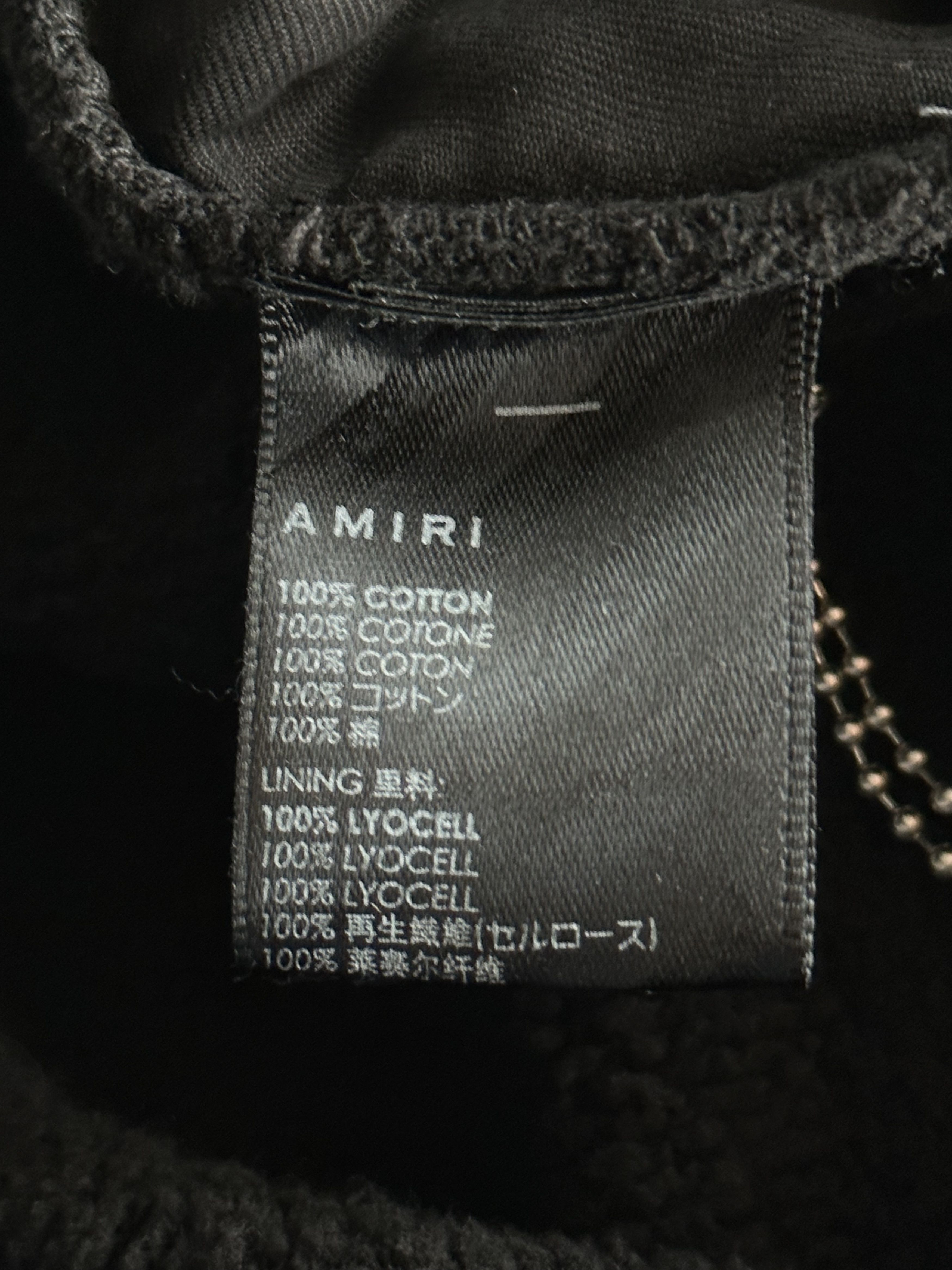 Amiri Amiri Black & White Hockey Logo Sweatpants Size US 40 / EU 56 - 4 Thumbnail
