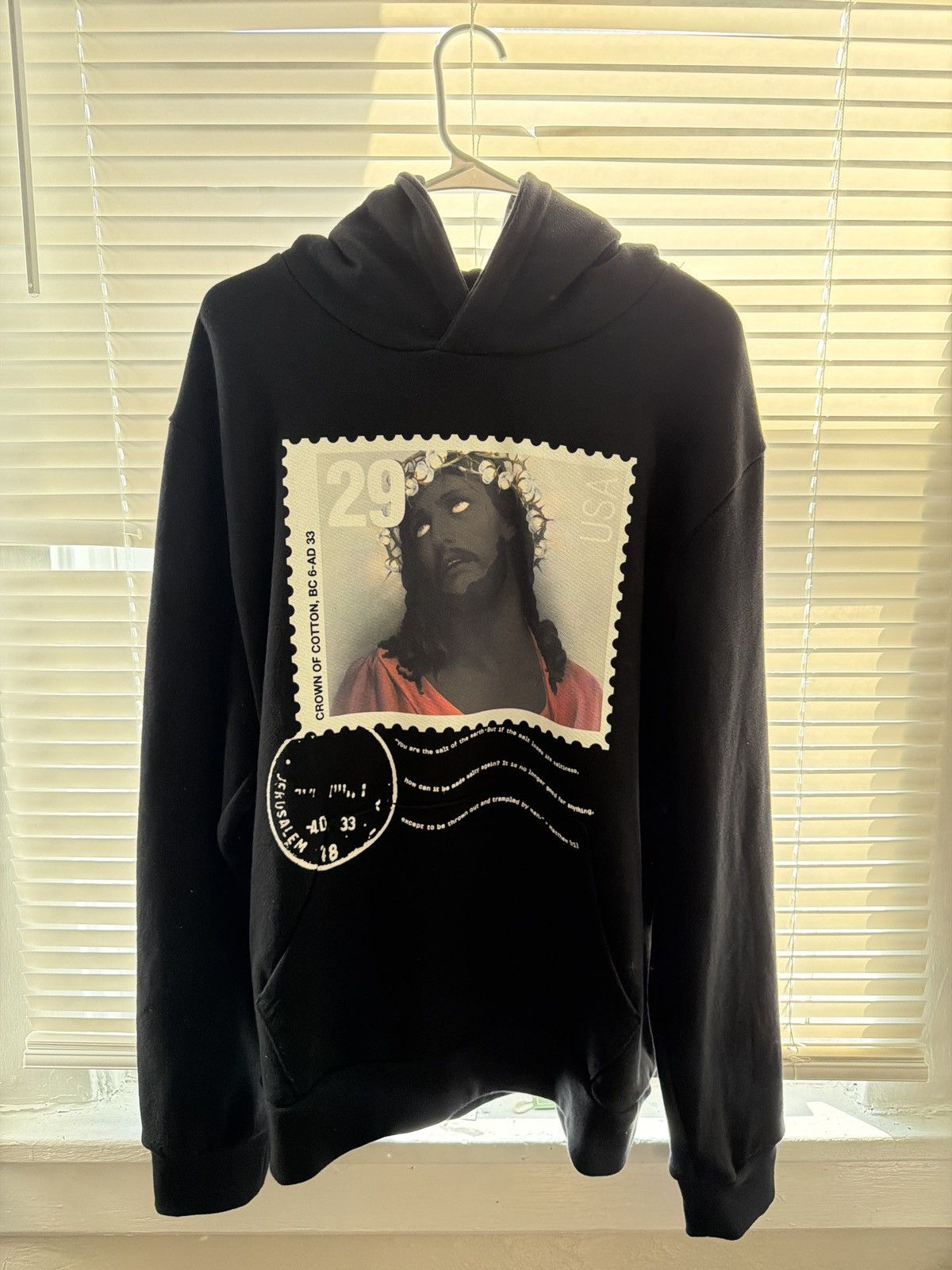 DENIM TEARS Denim Tears Black Hoodie Size US XL / EU 56 / 4 - 1 Thumbnail
