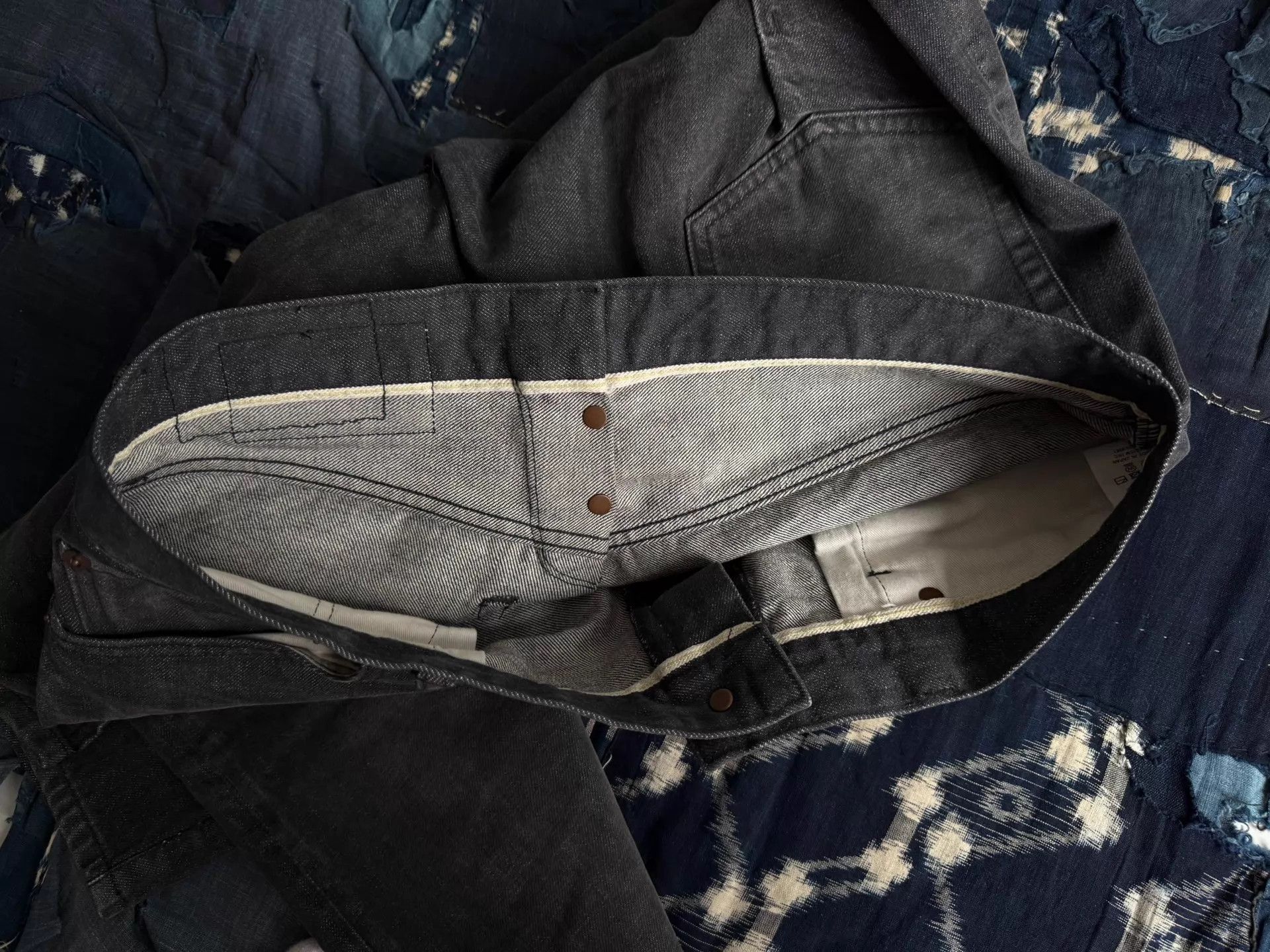 Visvim VISVIM 23AW JOURNEYMAN TACKED DMGD SPOT Black Denim 3 Size US 34 / EU 50 - 8 Thumbnail