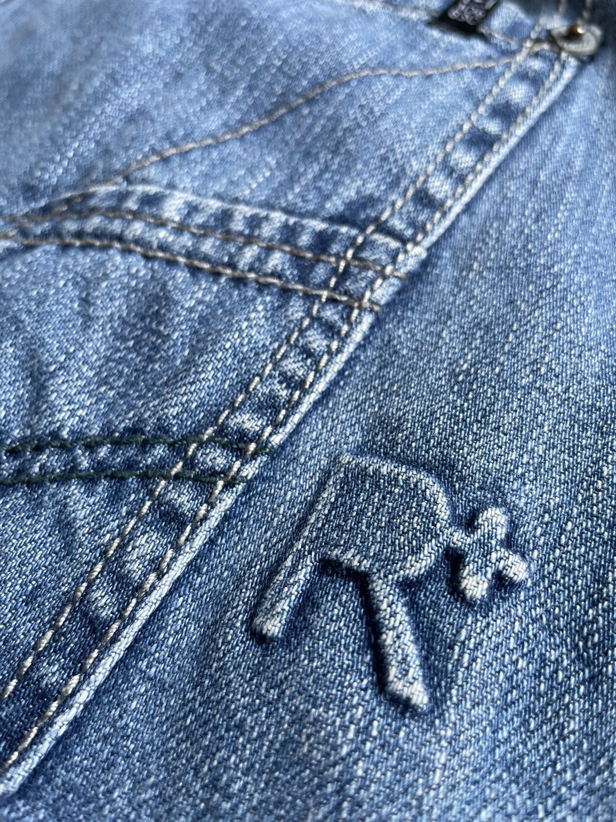 JNCO × Rocawear Rocawear R+ Classic Fit Faded Denim Size US 37 - 14 Thumbnail
