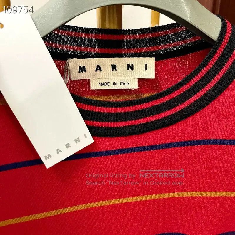 Marni Marni Multicolor Wool Men's Sweater . Size US XL / EU 56 / 4 - 2 Thumbnail