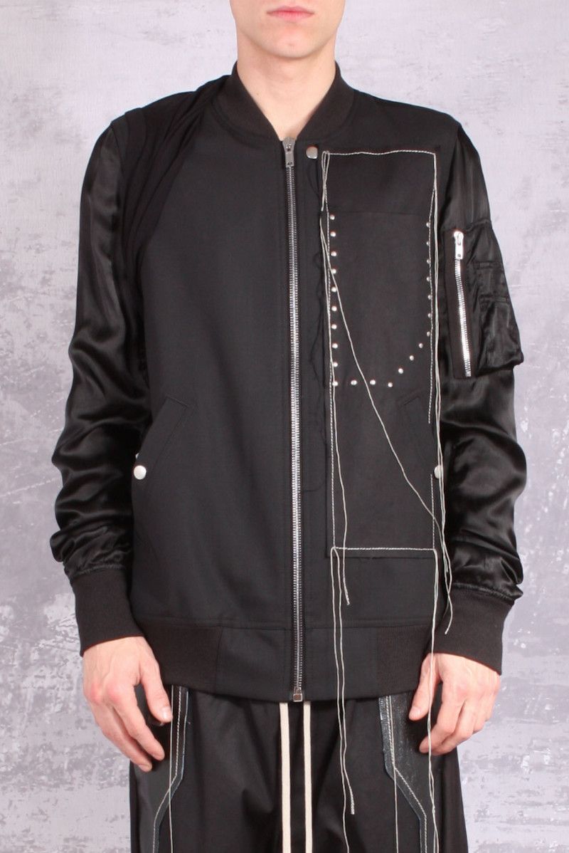 Rick Owens 19SS BABEL Flight bomber jacket Size US S / EU 44-46 / 1 - 1 Thumbnail