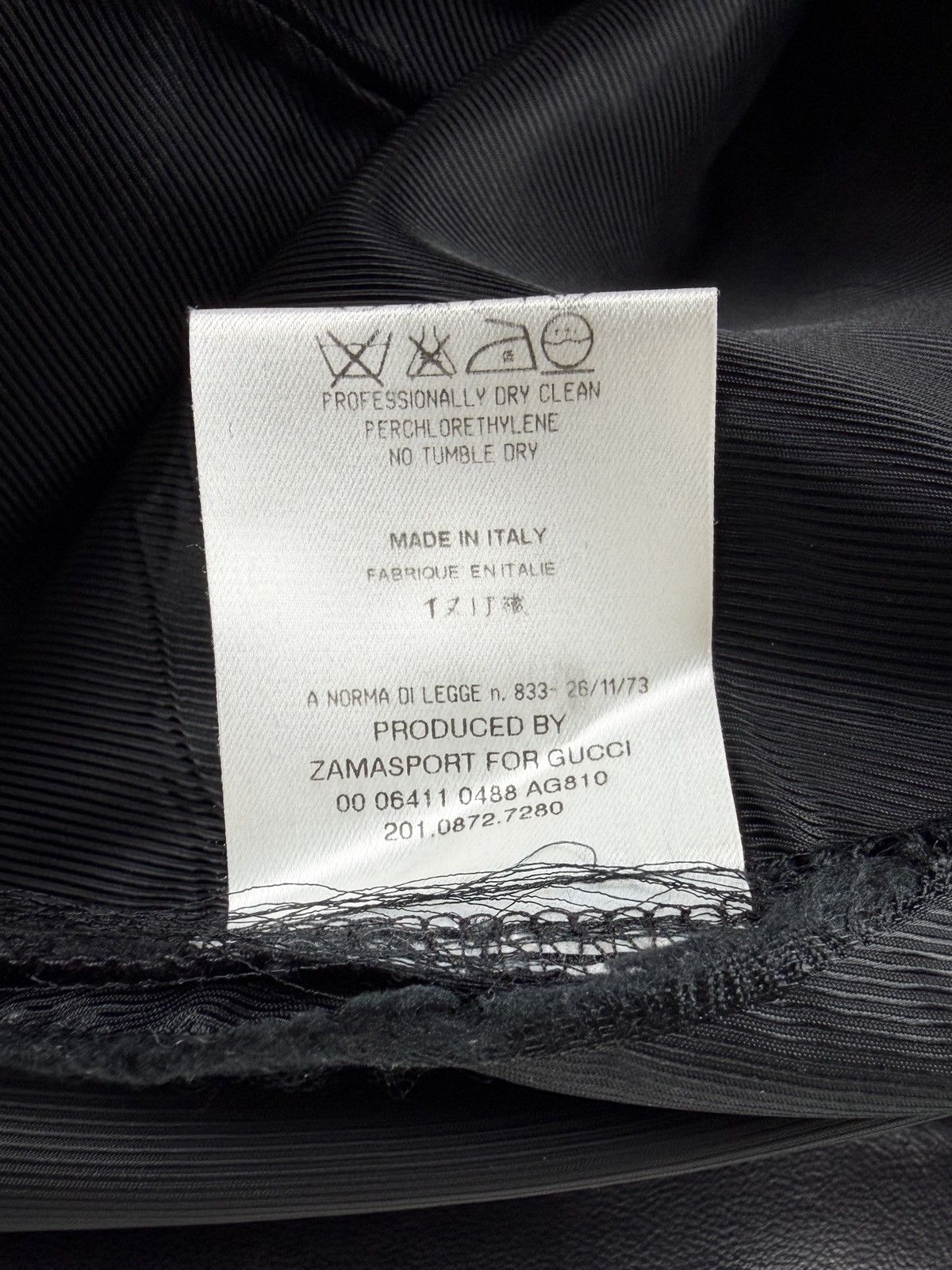 Gucci AW00 Gucci Tom Ford Leather Trim Herringbone Trousers Pants Size US 32 / EU 48 - 9 Thumbnail