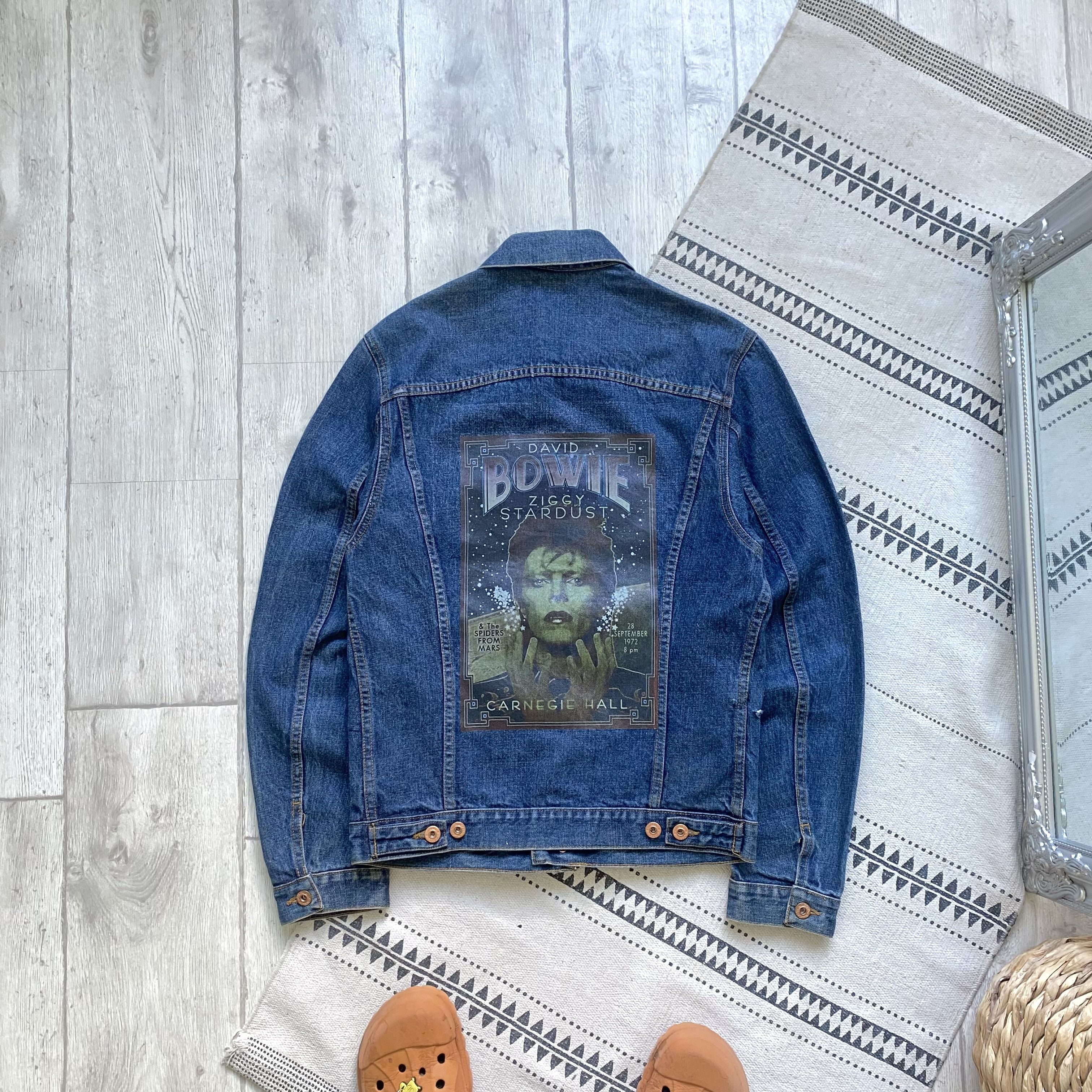 Diesel Vintage 90s David Bowie Denim jacket Zara . lee levis Size US M / EU 48-50 / 2 - 1 Thumbnail