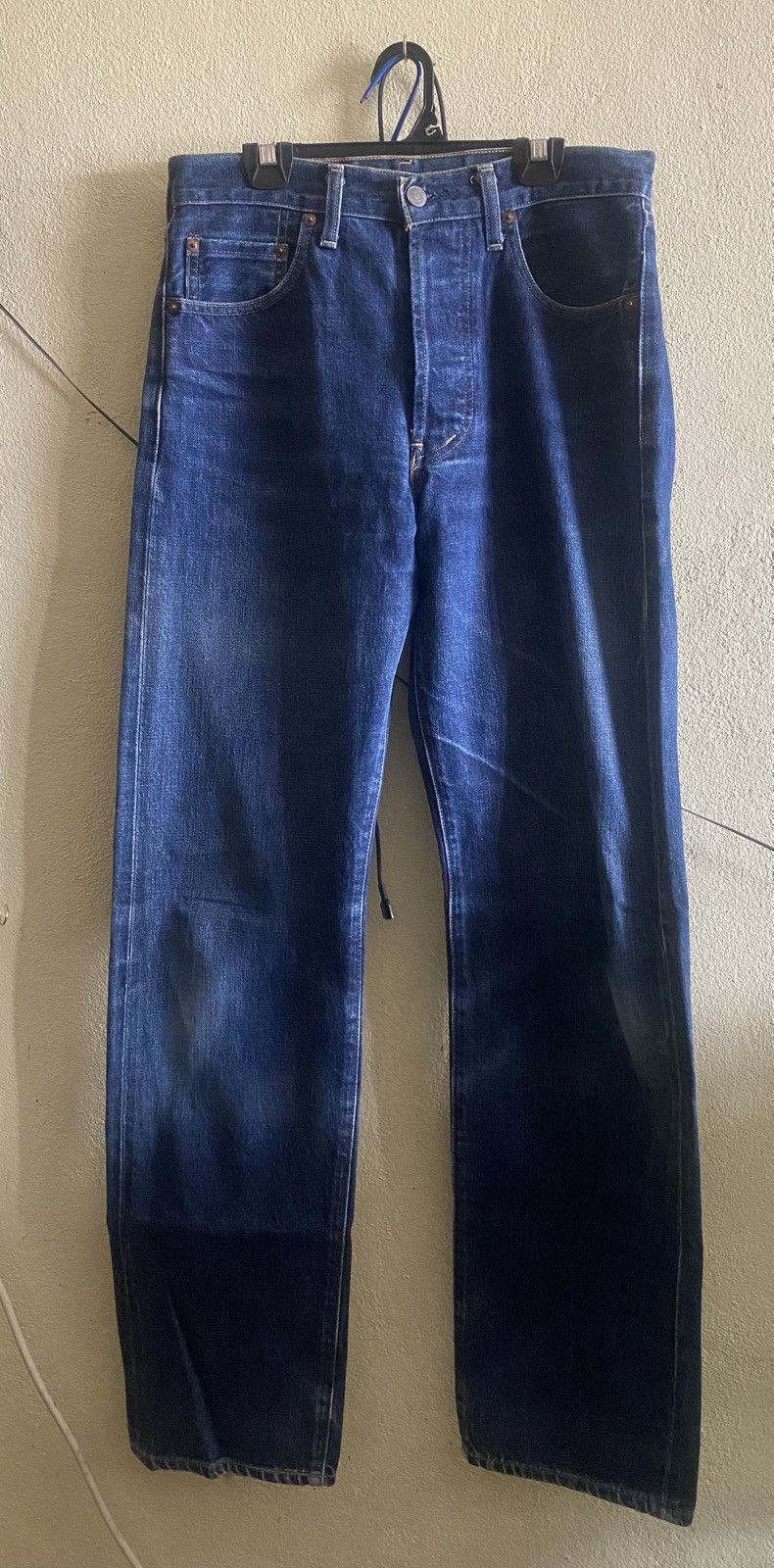 VINTAGE LEVI'S BIG E LOT 503B BUTTON J22