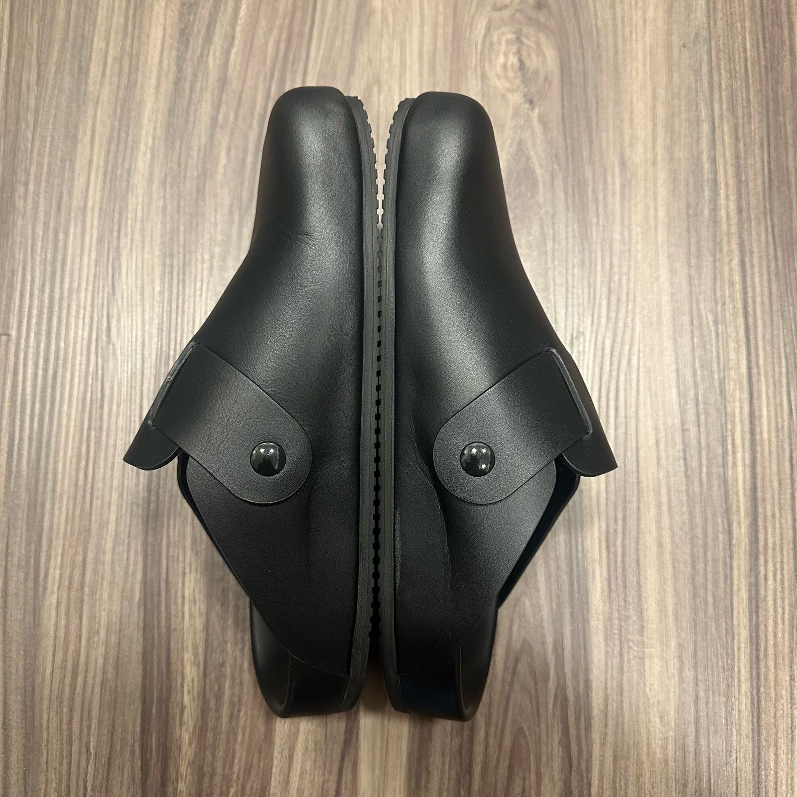 Balenciaga NEW Balenciaga UNISEX Black Leather Sunday Mules | FR/EU 37 Size US 7 / IT 37 - 5 Thumbnail