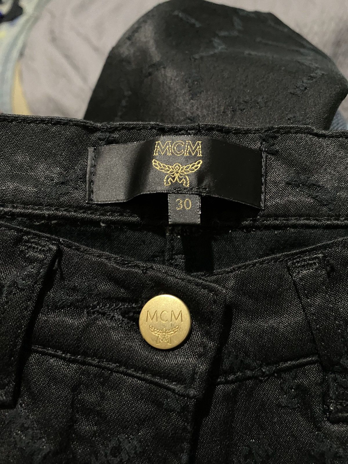 Japanese Brand × MCM MCM Monogram Pants 30 Trousers Japanese Archive rare track Size US 30 / EU 46 - 10 Thumbnail