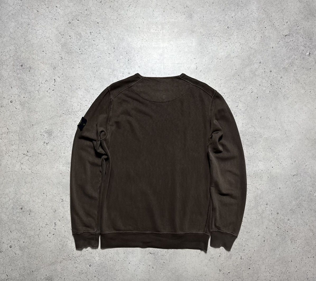 Stone Island Stone Island Brown Luxury Sweatshirt Casual Vintage Size M Size US M / EU 48-50 / 2 - 12 Thumbnail