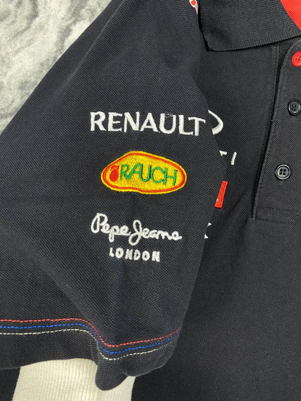 Red Bull Red Bull Racing F1 Team Big Logo Pepe Jeans Polo Shirt Size US XL / EU 56 / 4 - 6 Thumbnail