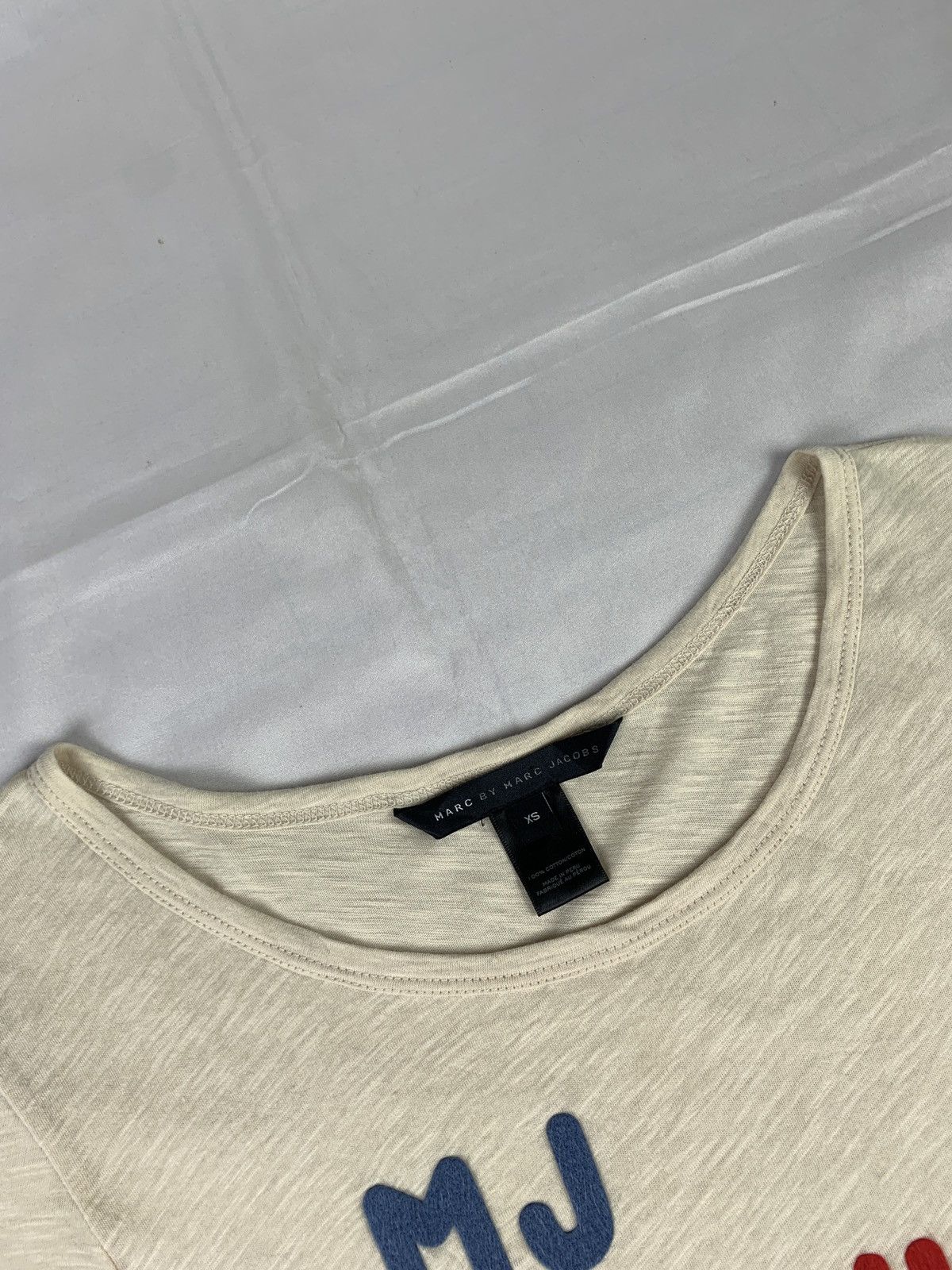 Marc by Marc Jacobs 2012 Marc by Marc Jacobs Vintage Look NY Font Tee Size S / US 4 / IT 40 - 5 Thumbnail