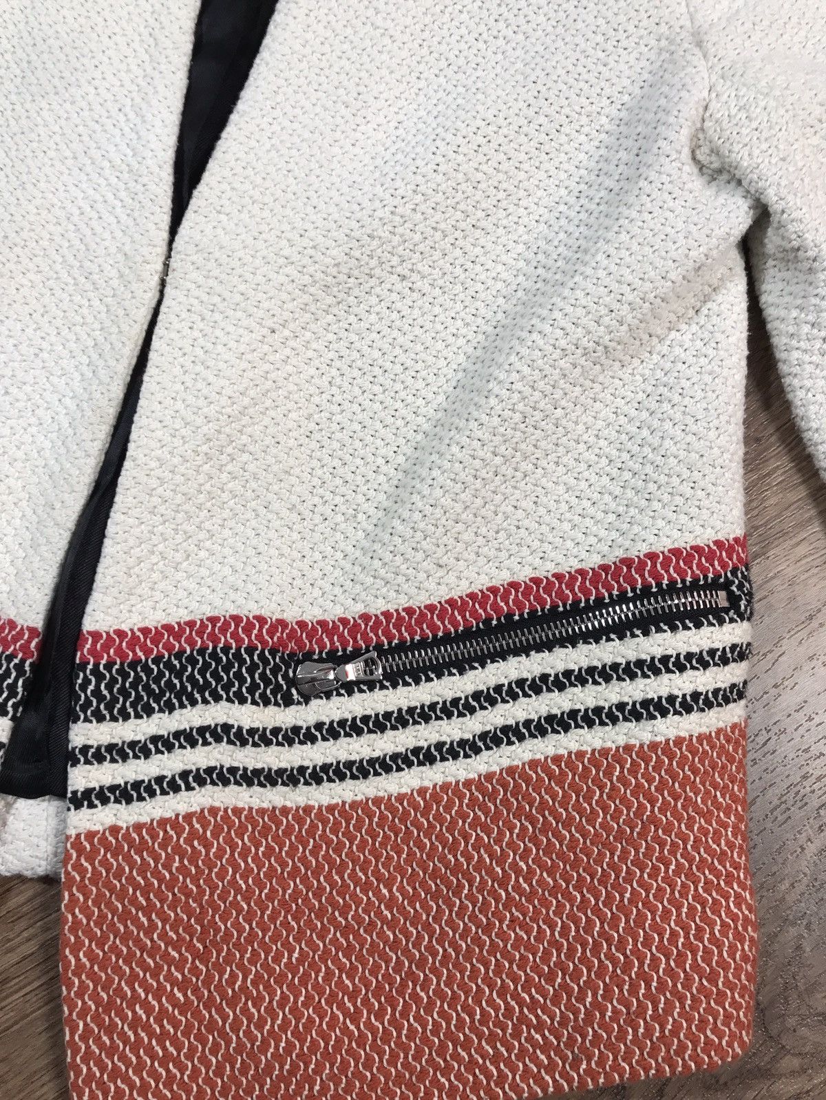 Sandro × Vintage Sandro Paris Jacket Size S / US 4 / IT 40 - 5 Thumbnail