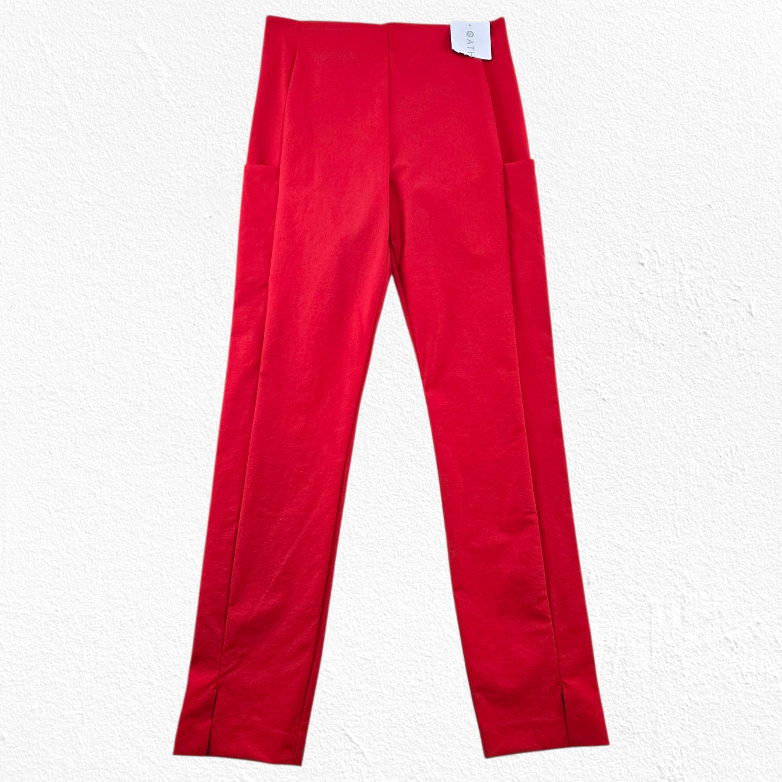 Athleta Athleta Wander Slim Red Work to Workout Pants Size 4 Size 27" / US 4 / IT 40 - 3 Thumbnail