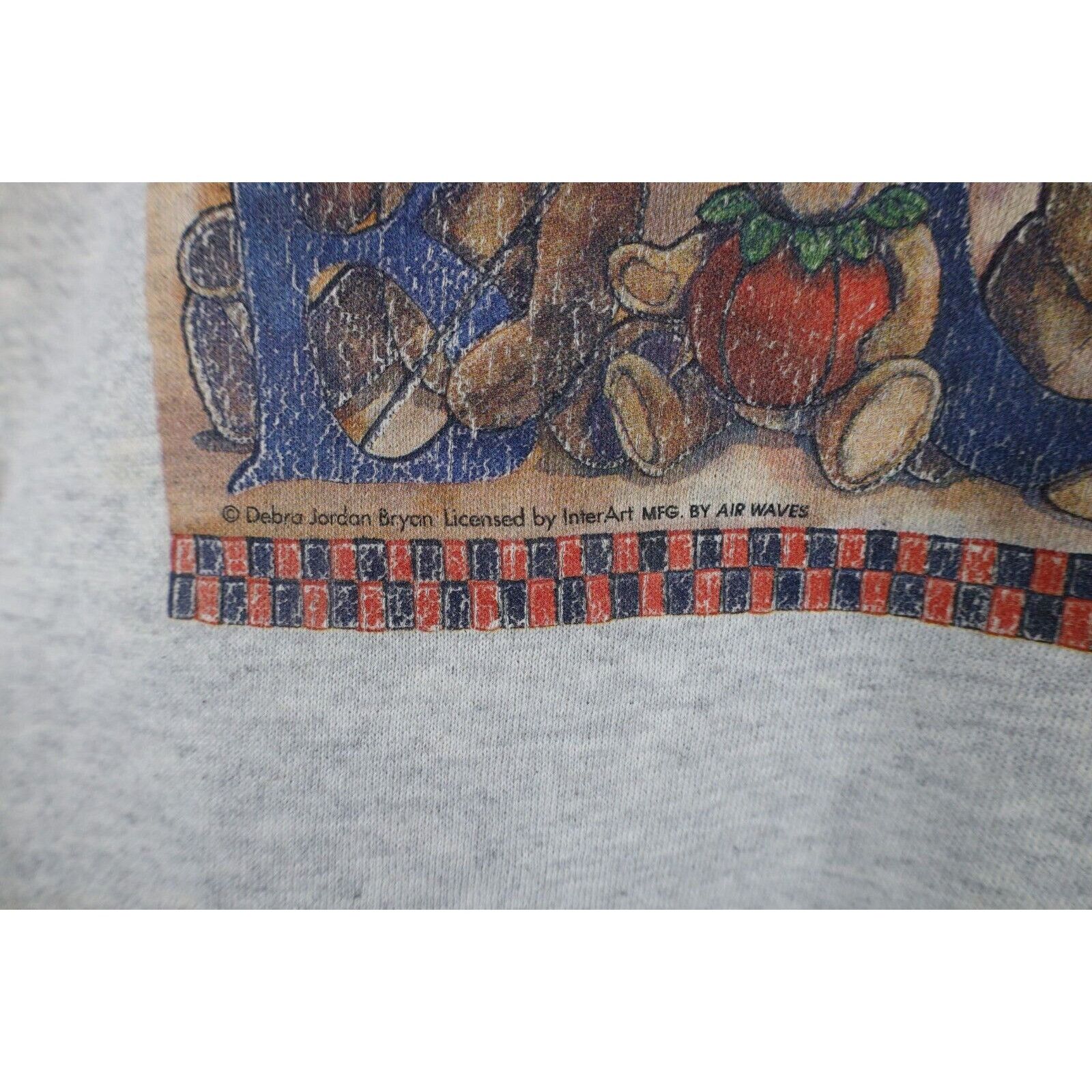 Vintage Vintage 90s Streetwear Distressed Halloween Bear Sweatshirt Size S / US 4 / IT 40 - 5 Thumbnail