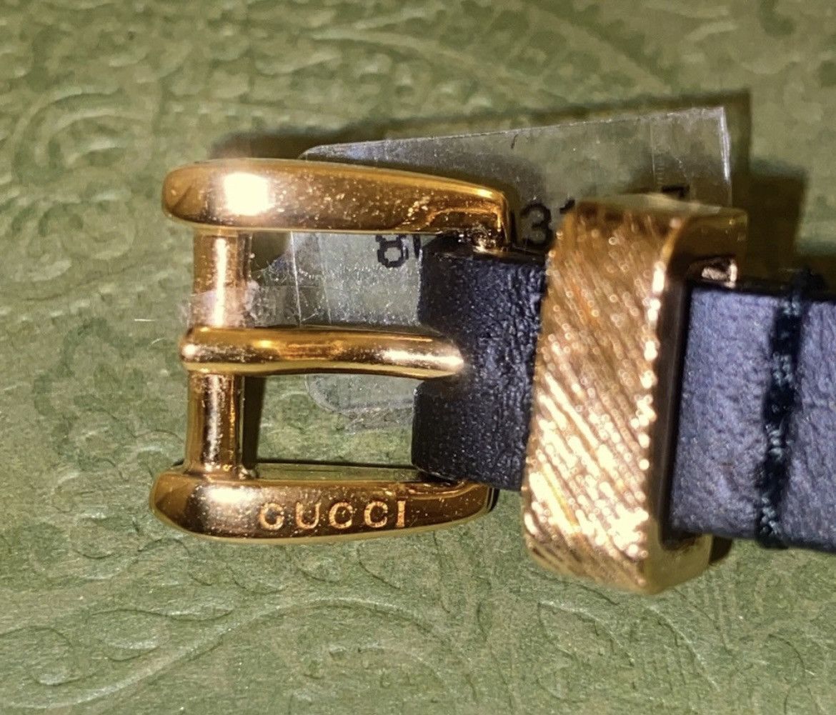 Gucci Gucci metal and leather bracelet Size ONE SIZE - 10 Thumbnail