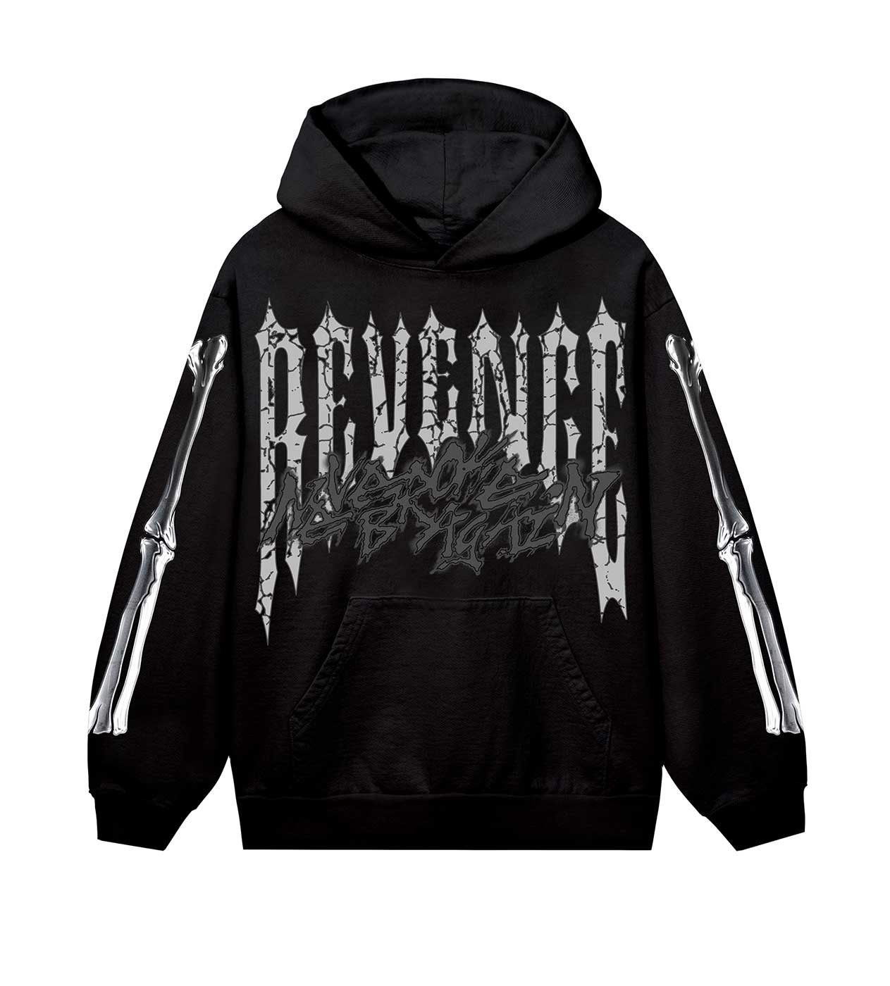 Revenge Chromed Out Hoodie Black Size US XL / EU 56 / 4 - 1 Thumbnail
