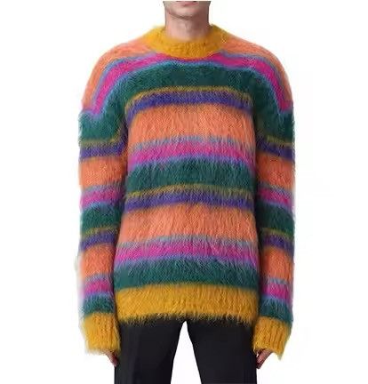 Marni Marni Mohair Multicolor Sweater Size US XL / EU 56 / 4 - 1 Thumbnail