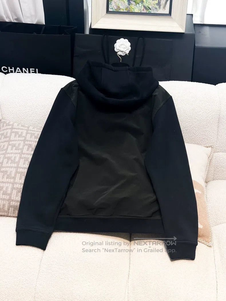 Hermes Hermes 24FW autumn and winter navy blue hooded sweatshirt Size US M / EU 48-50 / 2 - 3 Thumbnail