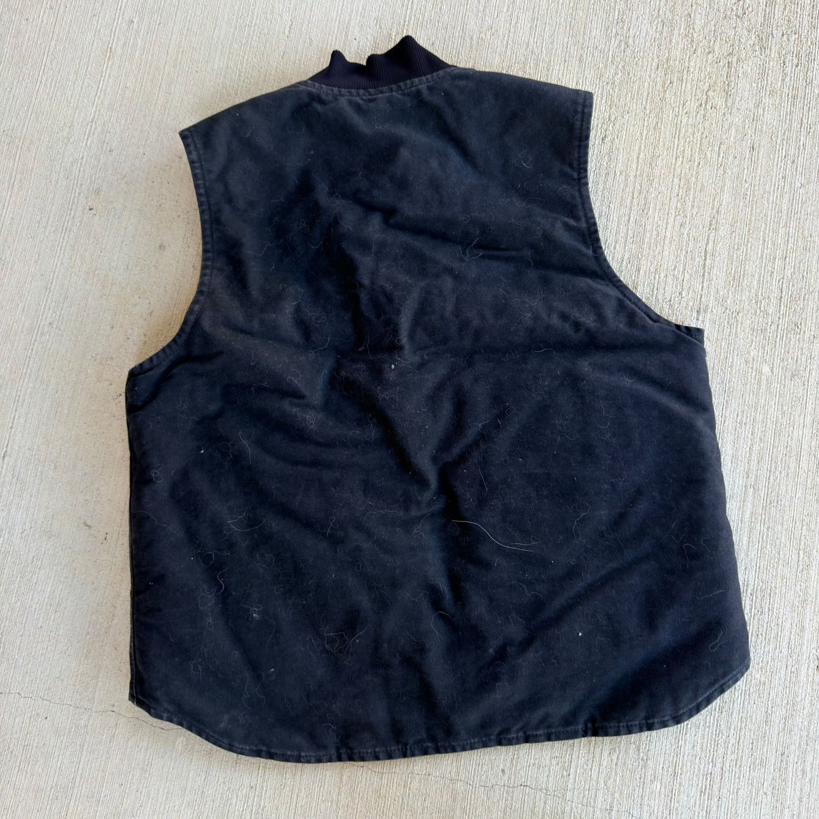 Carhartt × Vintage Carhartt V52 BLK black work wear vest Size US L / EU 52-54 / 3 - 3 Thumbnail