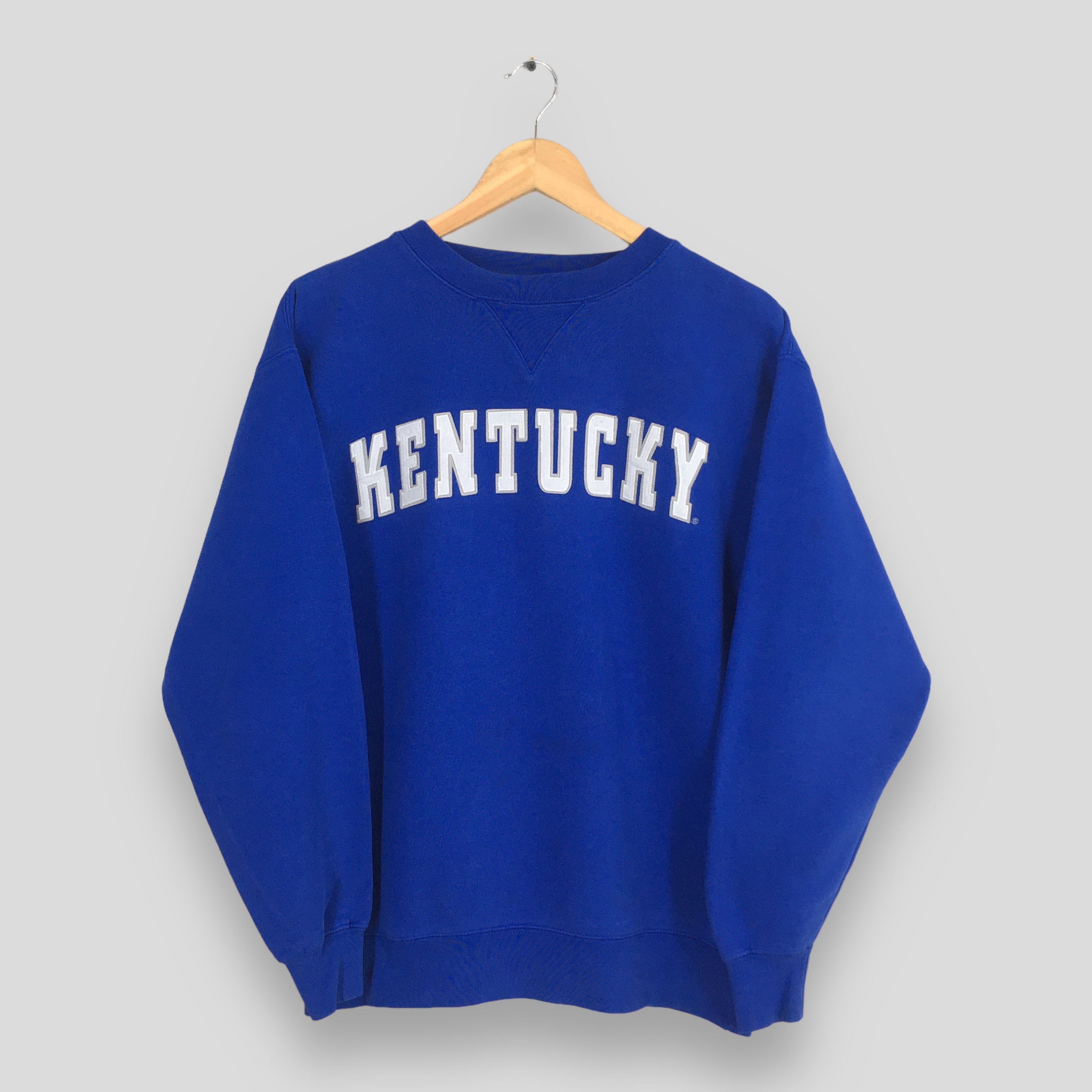 Vintage Vintage Kentucky State Blue Sweatshirt Small Size US S / EU 44-46 / 1 - 1 Thumbnail
