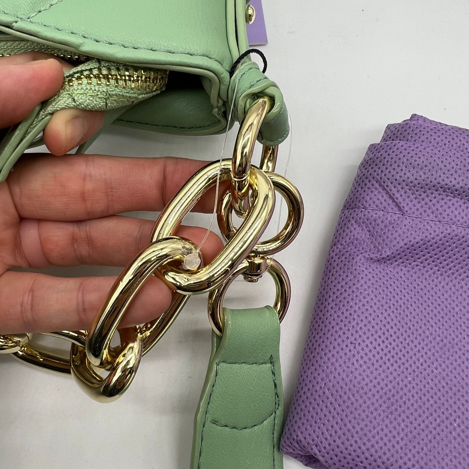 Other House of Want Convertible RFID Hobo Bag Green Fig Size ONE SIZE - 15 Thumbnail