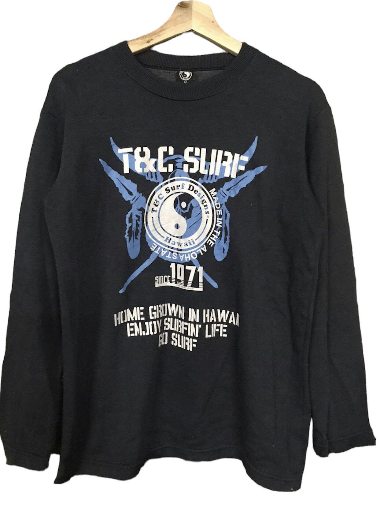Other T & C Surf Design Tshirt Longsleeve Pullover Size US M / EU 48-50 / 2 - 1 Thumbnail