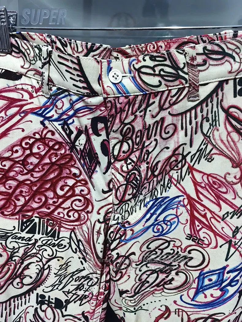 Comme des Garcons Comme des Garçons Graffiti Suit Pants. Size US 32 / EU 48 - 2 Thumbnail