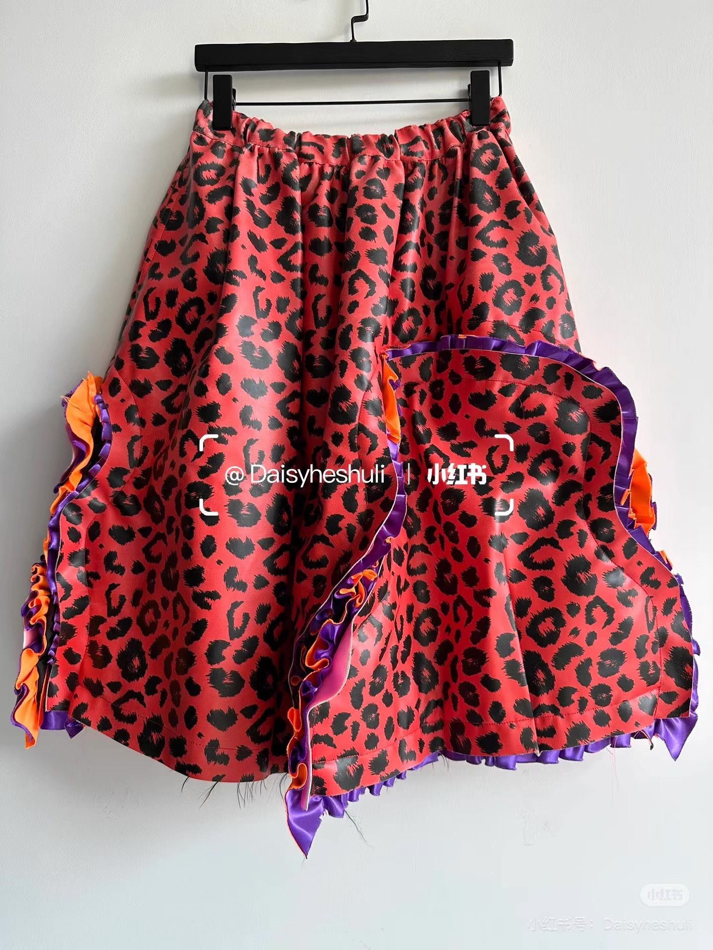 Comme des Garcons Comme des Garçons eopard print leather midi skir。Ｑ24 Size 32" / US 10 / IT 46 - 1 Thumbnail