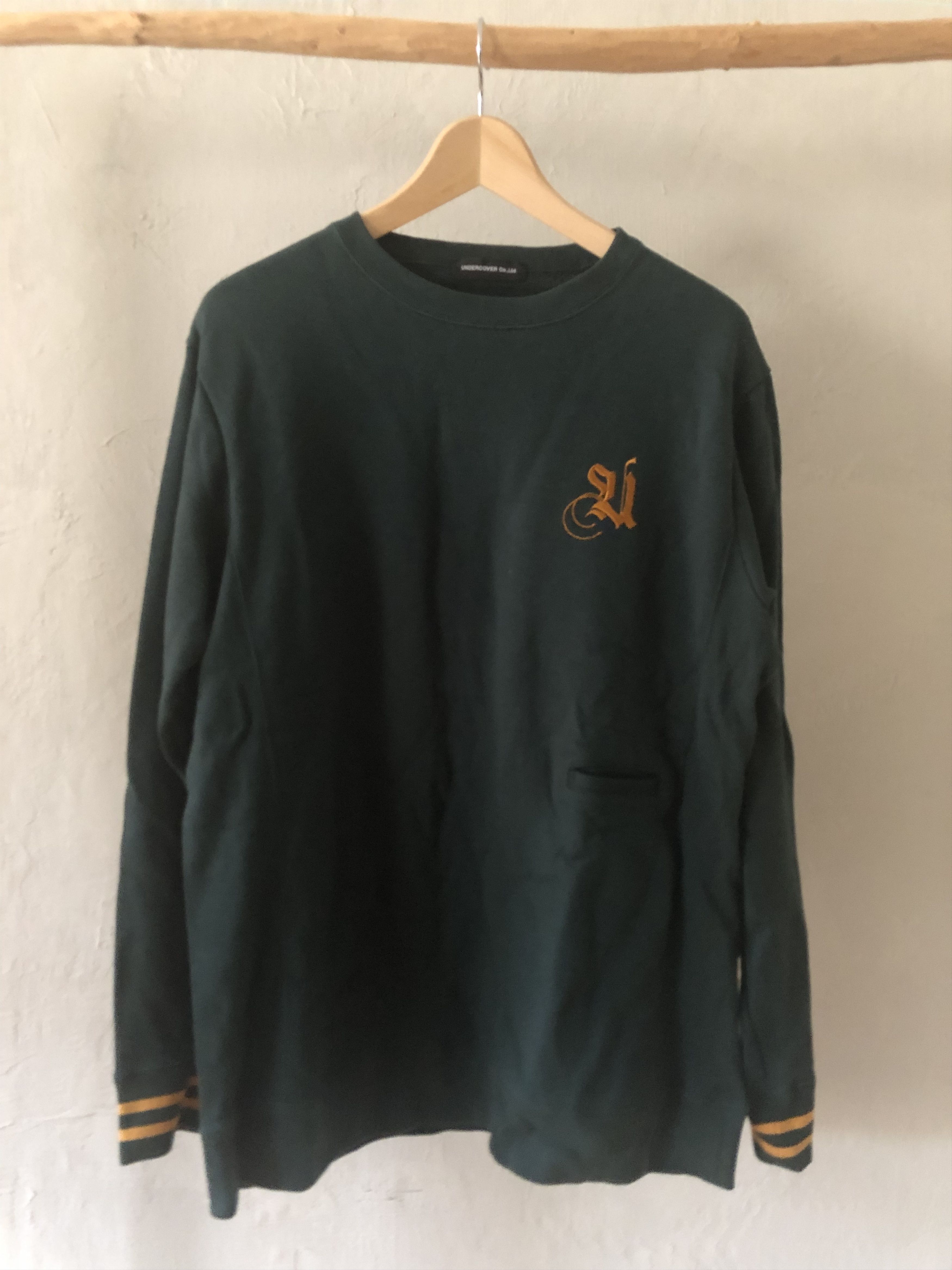 Undercover Undercover green/gold logo sweatshirt Size US L / EU 52-54 / 3 - 1 Thumbnail