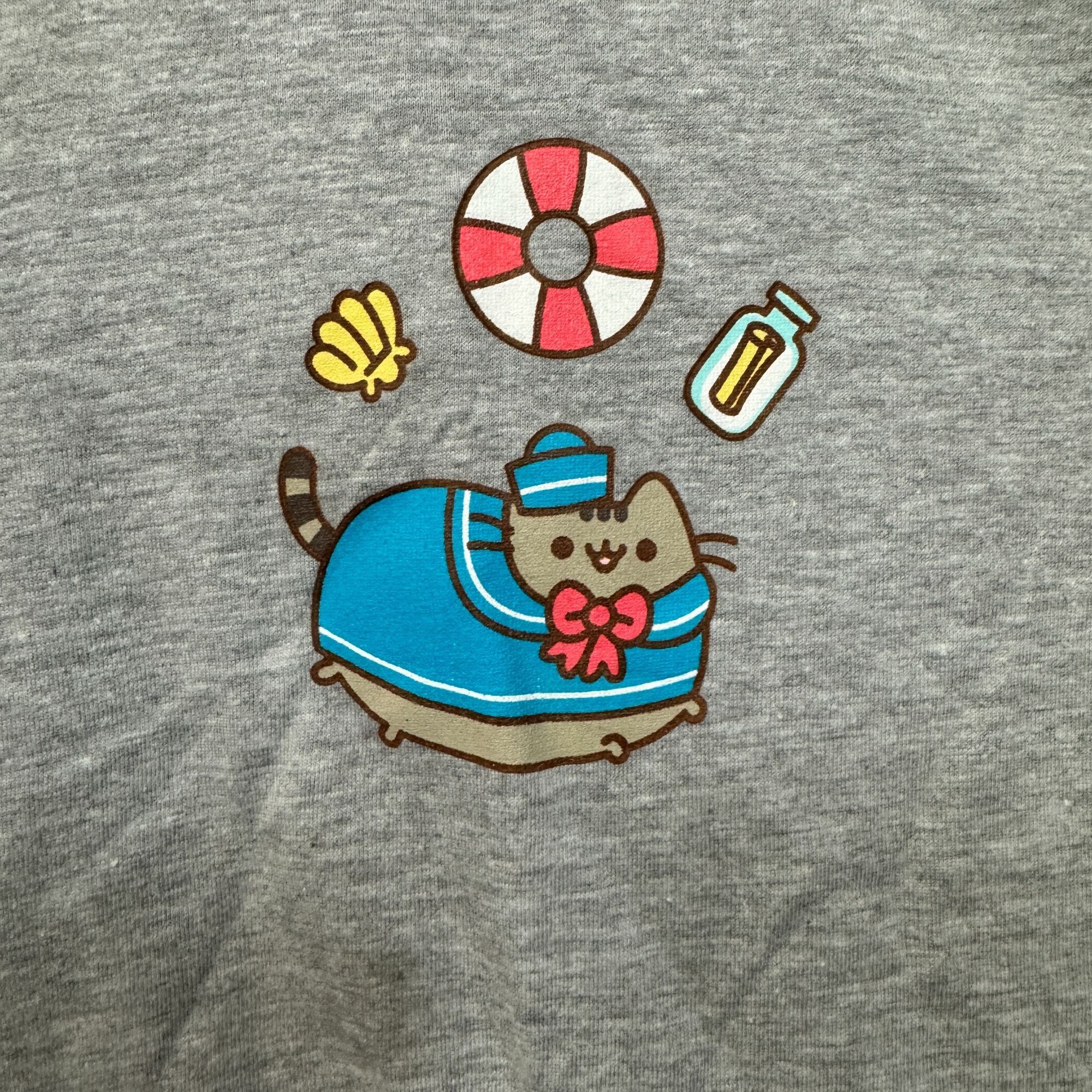 Other Pusheen the Cat Navigating Sailor Kawaii Kitty Pop Art Tee M Size US M / EU 48-50 / 2 - 4 Thumbnail