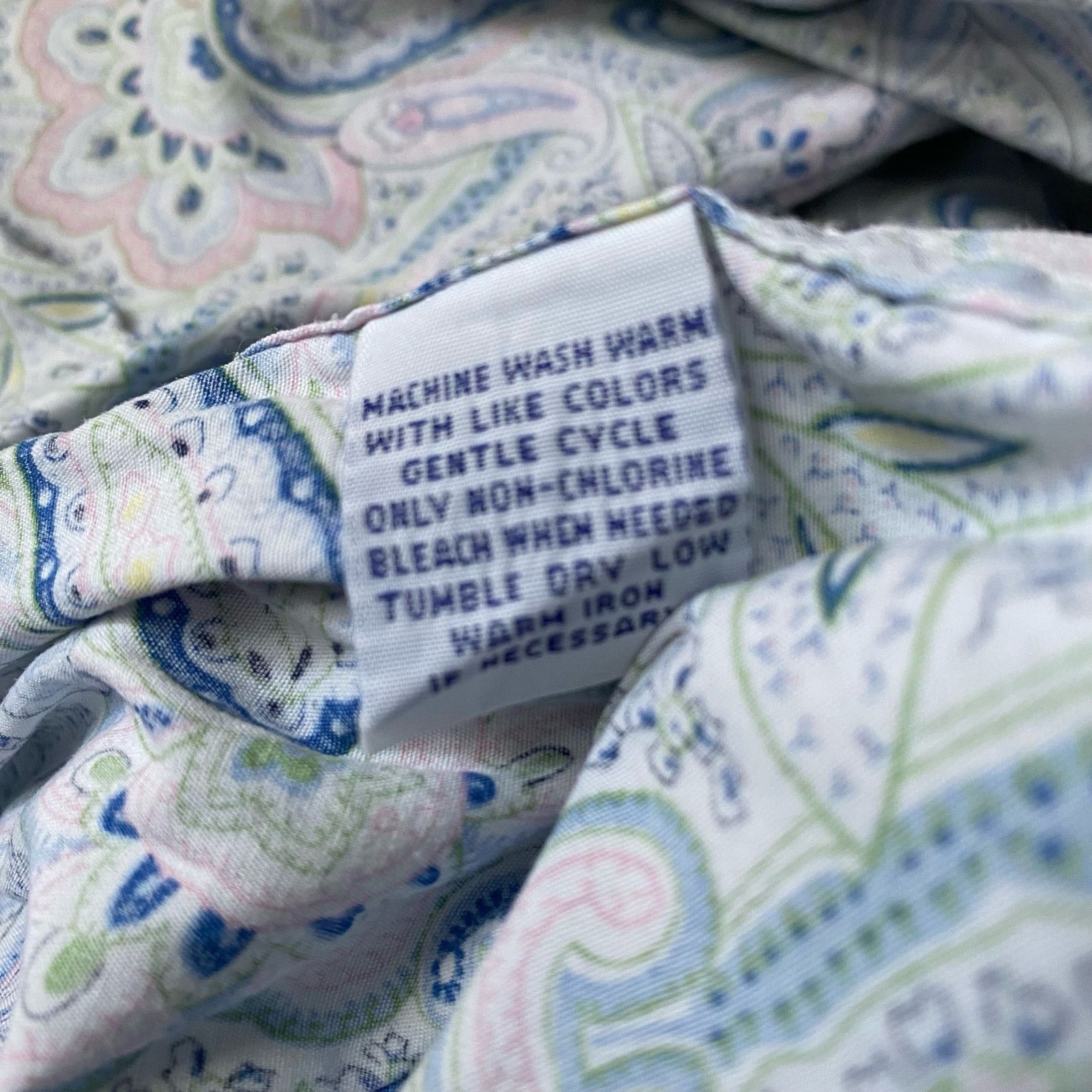 Alan Flusser Alan Flusser Paisley Print Long Sleeved Button Down Shirt Size US L / EU 52-54 / 3 - 11 Thumbnail