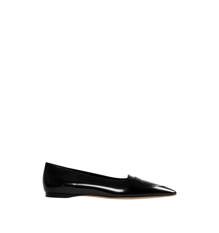 The Row o1h1sh11225 Viv Ballerina in Black Size US 10 / IT 40 - 1 Thumbnail