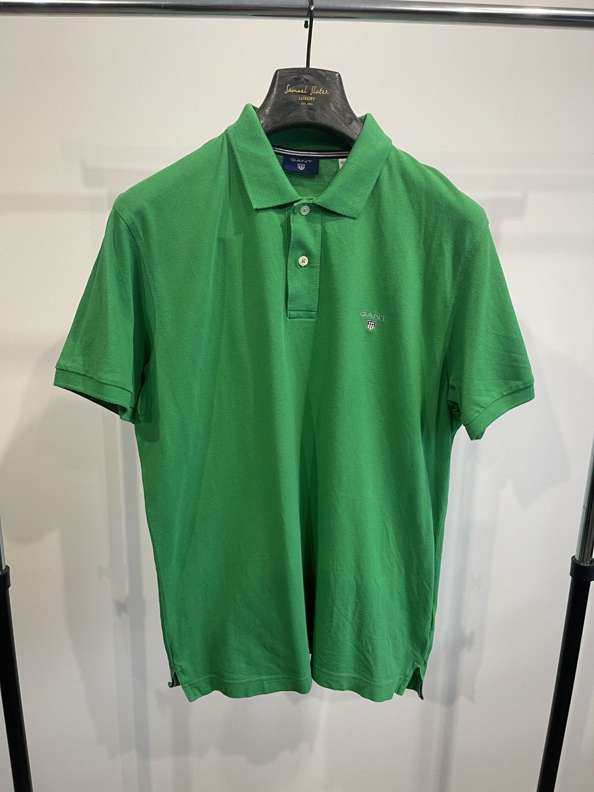 Gant Gant tee t-shirt polo green L Size US L / EU 52-54 / 3 - 1 Thumbnail