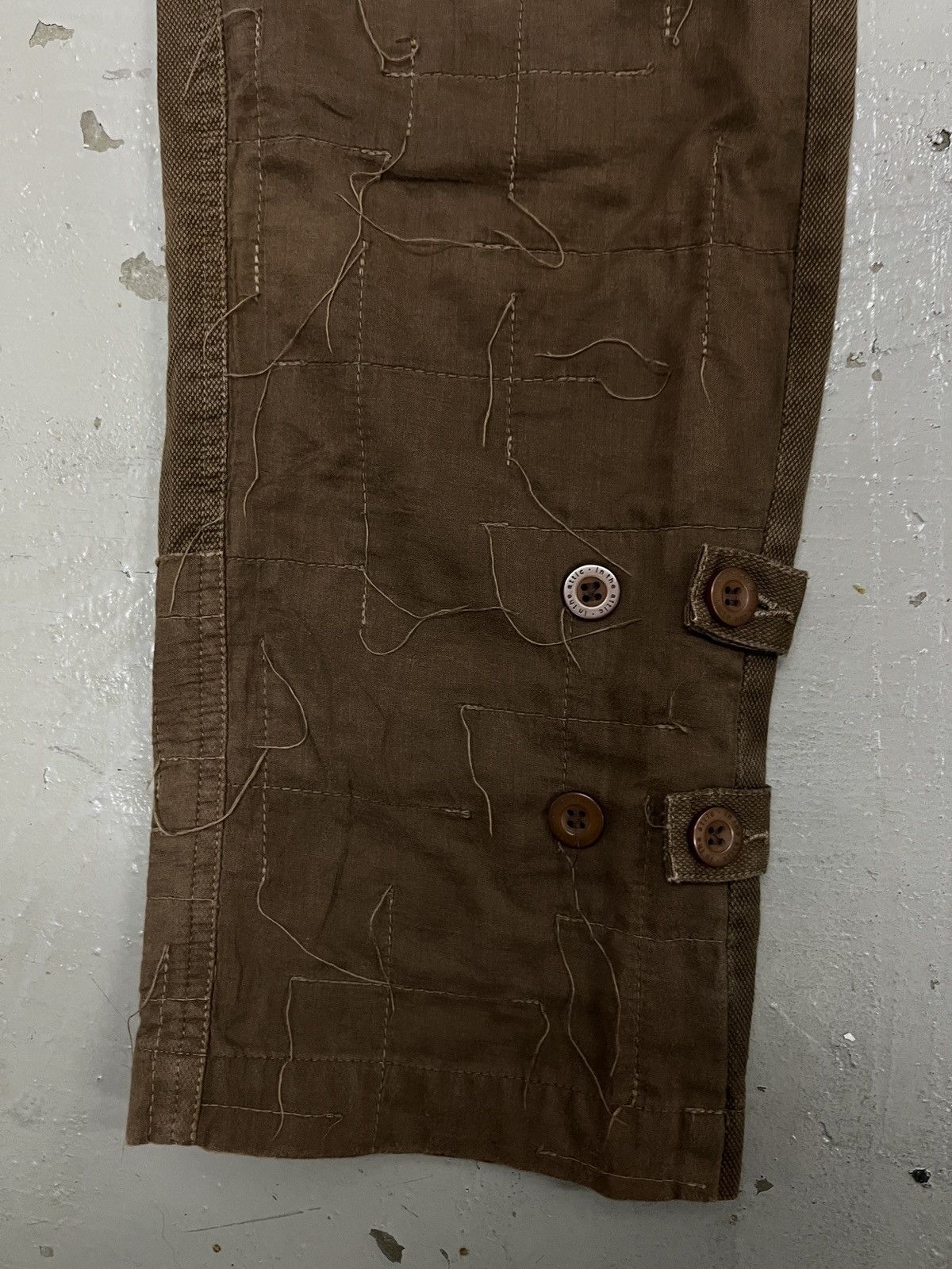 Greg Lauren In The Attic Bondage Cargo Hemp Patchwork Greg Lauren Style Size US 33 - 6 Thumbnail