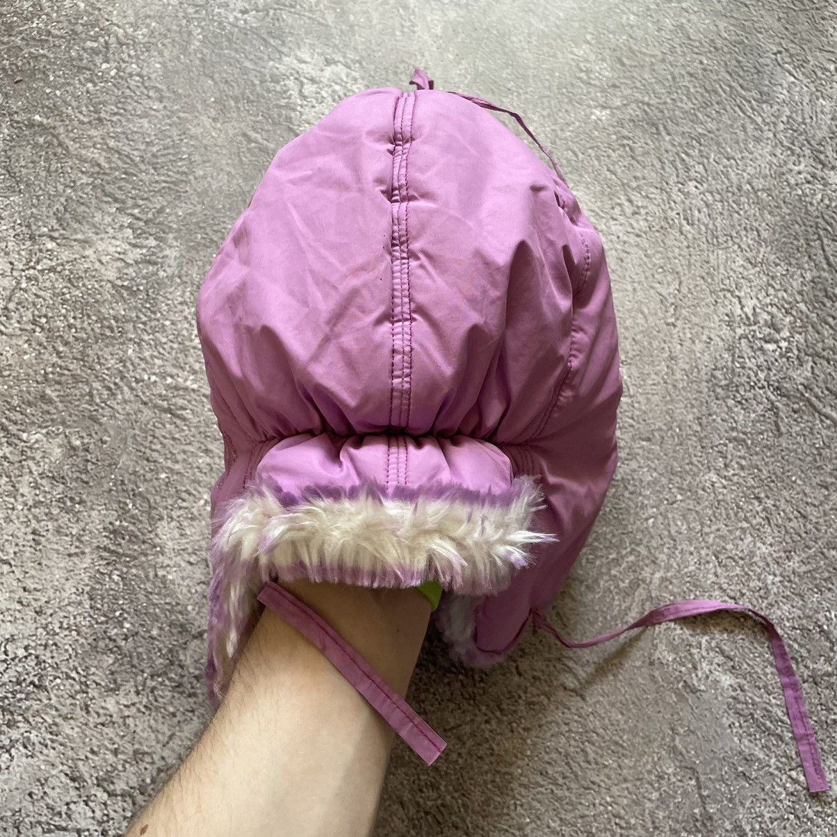 Vintage Vintage 90s Mohair Beanie Fuzzy Pom Alt Grunge Tapered OS Size ONE SIZE - 5 Thumbnail