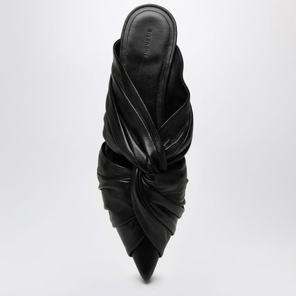 Givenchy o1w1db10525 Twist Flat Mules in Black Size US 10 / IT 40 - 3 Thumbnail