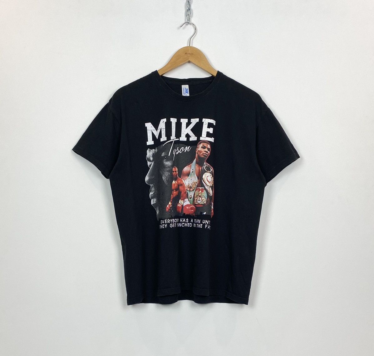 Other Mike Tyson Fan Promo Boxing T-shirt Size L Black Top Logo Size US L / EU 52-54 / 3 - 1 Thumbnail