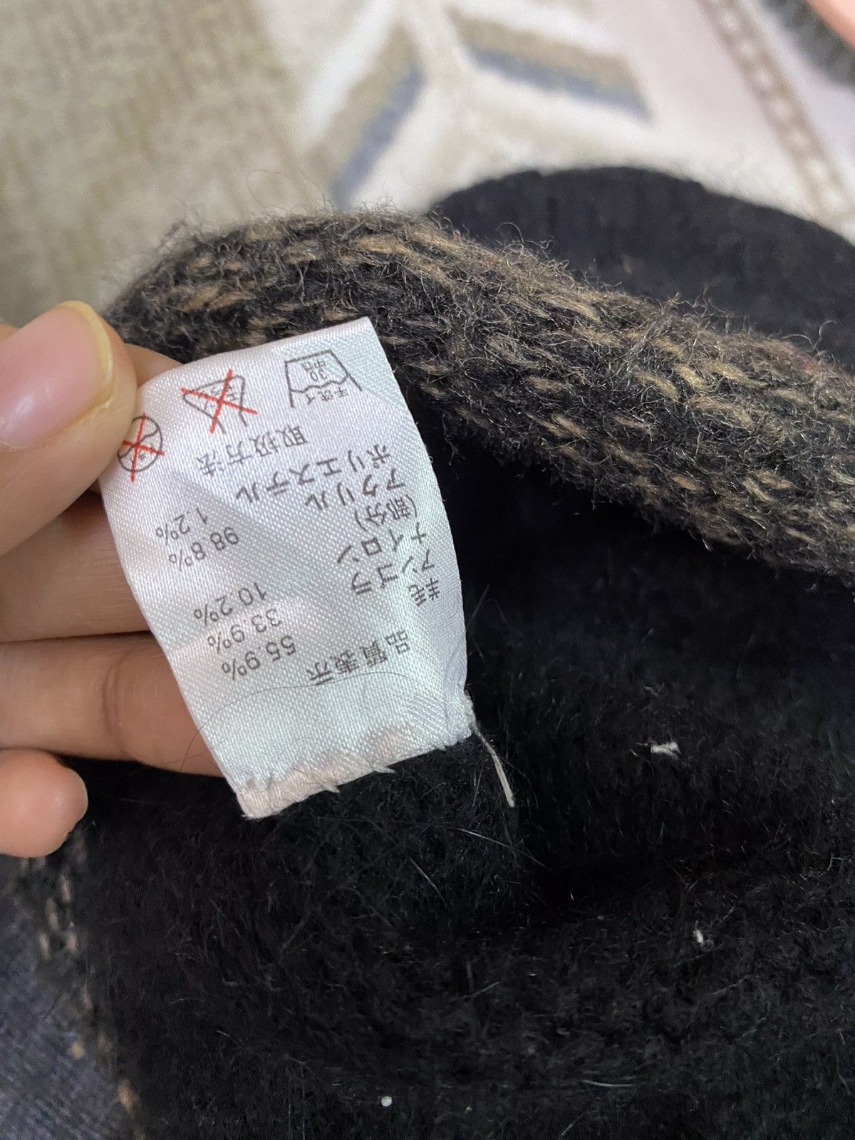 Japanese Brand × Kapital × Vintage Japanese Brand Rare Design Knit Beanie Hat Size ONE SIZE - 5 Thumbnail