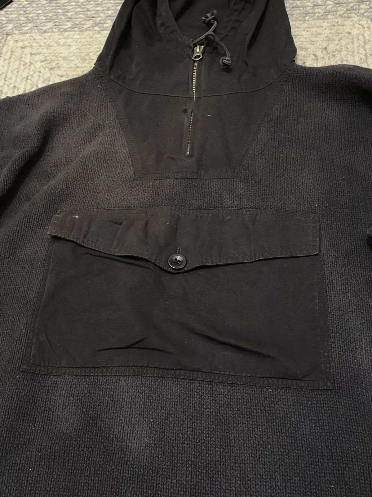 Polo Ralph Lauren VINTAGE POLO SPORT SPORTMAN ANORAK HYBRID KNiT Size US L / EU 52-54 / 3 - 4 Thumbnail